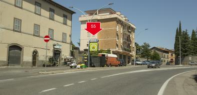 INSEGNA - VITERBO, Strada Cassia Sud